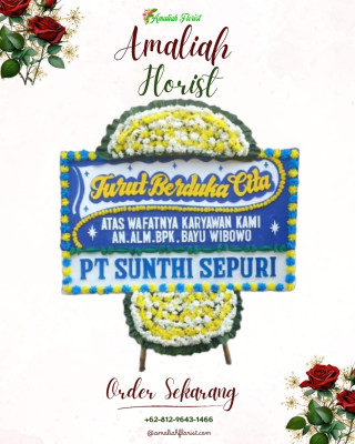 Papan Bunga Duka di Pardomuan