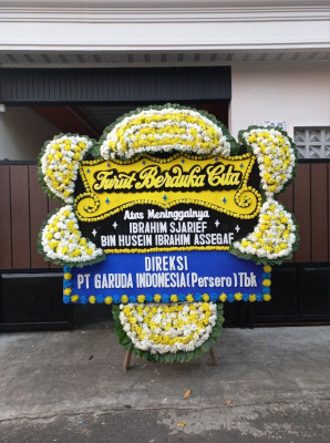 Papan Bunga Duka di Pardomuan